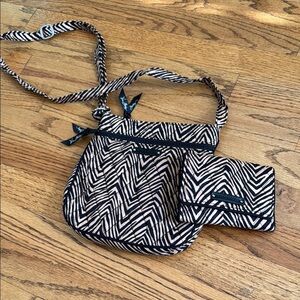 Vera Bradley Crossbody Bag/Wallet Set
